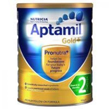 Aptamil Gold+ 2 Follow-On Formula 6-12 Months 900g