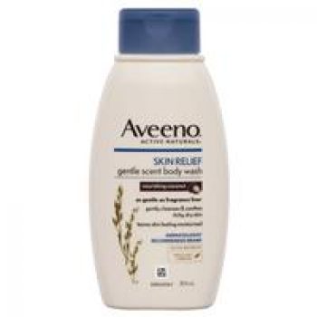 Aveeno Active Naturals Skin Relief Gentle Scent Body Wash Nourishing Coconut 354mL