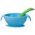 b.box Silicone Bowl & Spoon Ocean Breeze