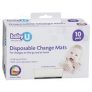 Baby U Disposable Change Mats 10 Pack