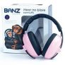 Banz Ear Muffs Mini 3+ Months to 2 Years Petal Pink Online Only