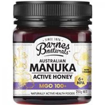 Barnes Naturals Australian Manuka Honey 250g MGO 100+