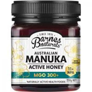 Barnes Naturals Australian Manuka Honey 250g MGO 300+