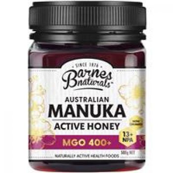 Barnes Naturals Australian Manuka Honey 500g MGO 400+