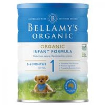 Bellamy’s Organic Infant Formula Step 1 900g