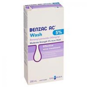 Benzac AC Wash 5% 200mL