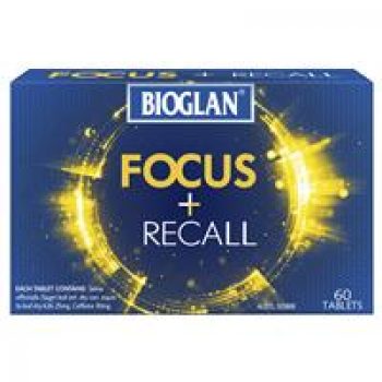 Bioglan Focus + Recall 60 Tablets