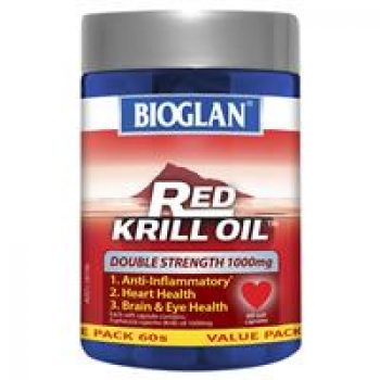 Bioglan Red Krill Oil 1000mg 60 Capsules