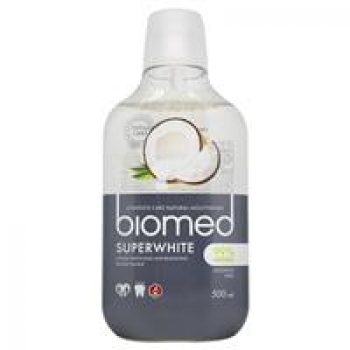 Biomed Mouthwash Superwhite Coconut 500ml