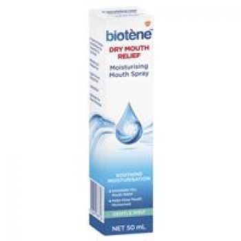 Biotene Dry Mouth Relief Moisturising Mouth Spray Gentle Mint 50mL