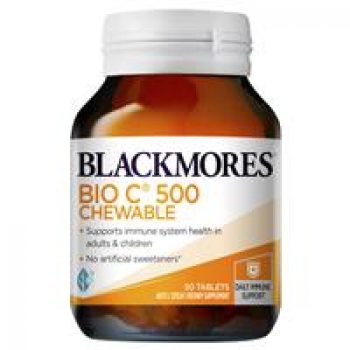 Blackmores Bio C 500 Chewable 50 Tablets