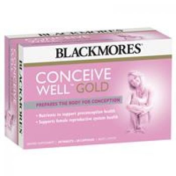 Blackmores Conceive Well Gold 28 Tablets + 28 Capsules