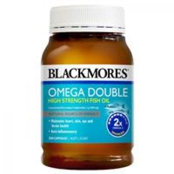 Blackmores Omega Double High Strength Fish Oil 200 Capsules