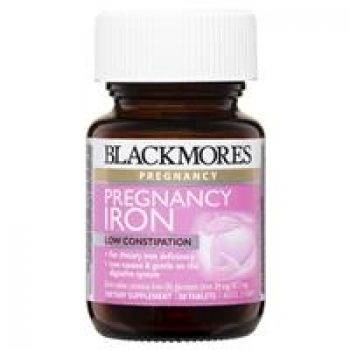 Blackmores Pregnancy Iron 30 Tablets