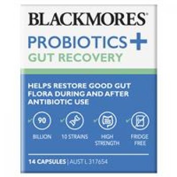 Blackmores Probiotics+ Gut Recovery 14 Capsules