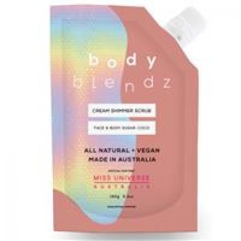 Body Blendz Miss Universe Australia Sugar & Coco Shimmer Scrub 150g