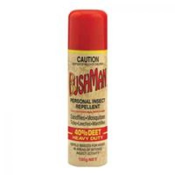 Bushman Heavy Duty Insect Repellent Aerosol 130g