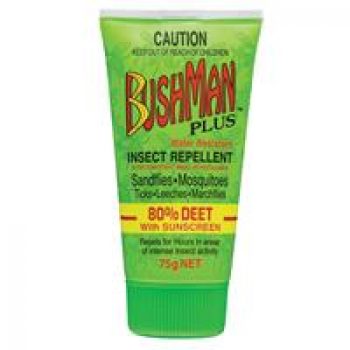 Bushman Plus UV Insect Repellent Gel 75g