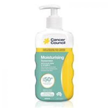 Cancer Council SPF 50+ Moisturising 200ml Pump
