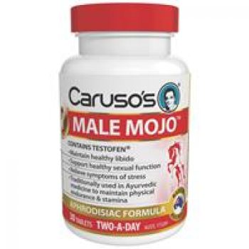 Carusos Natural Health Male Mojo 30 Tablets