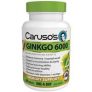 Carusos Natural Health One a Day Ginkgo 6000 60 Tablets