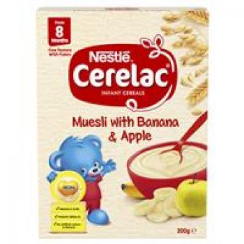 Cerelac Infant Cereal Banana & Apple 200g