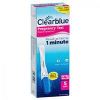 Clearblue Pregnancy Visual Test 5 Pack Exclusive Size