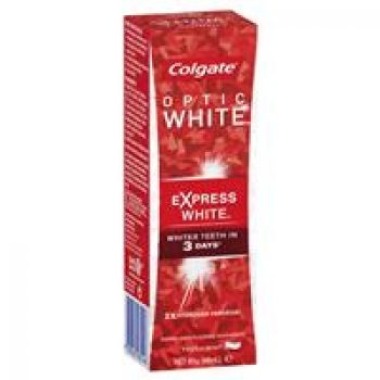 Colgate Optic White Express White Fresh Mint Whitening Toothpaste with hydrogen peroxide 85g