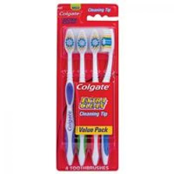 Colgate Toothbrush Extra Clean Medium 4 Pack