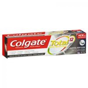 Colgate Total Charcoal Deep Clean Antibacterial Fluoride Toothpaste 115g