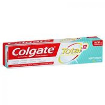 Colgate Total Mint Stripe Antibacterial Fluoride Gel Toothpaste 200g