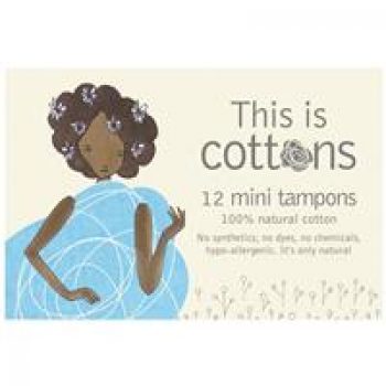Cottons Tampons Mini 12 Pack Online Only