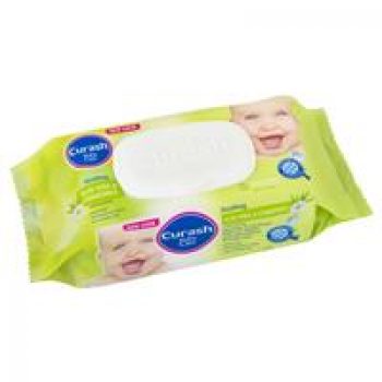 Curash Babycare Aloe Vera & Chamomile Wipes 80