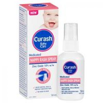 Curash Babycare Medicated Nappy Rash Spray 50ml