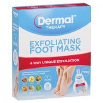 Dermal Therapy Exfoliating Foot Mask 1 Pair