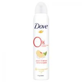 Dove Women Deodorant Peach and Lemon Verbena Zero Aluminium 200ml
