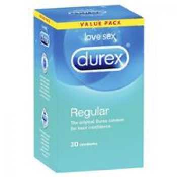 Durex Regular Condoms Original 30 Pack