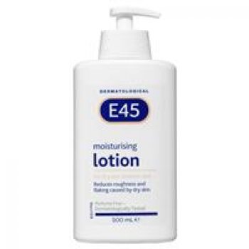 E45 Moisturising Lotion for Dry Skin 500ml