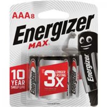 Energizer Max AAA 8 Pack