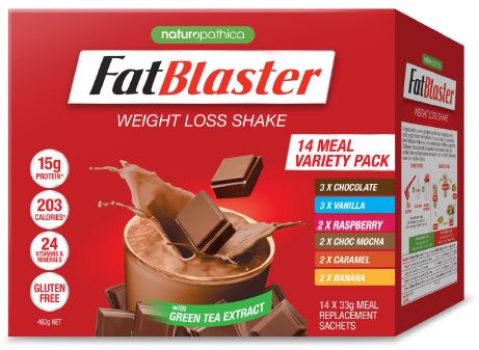 FatBlaster Weight Loss Shake Chocolate 30% Less Sugar 430g