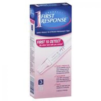 First Response Instream Pregnancy Test 3 Tests