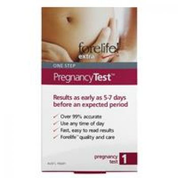 Forelife Extra Pregnancy 1 Test Online Only
