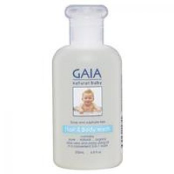 Gaia Natural Baby Hair & Body Wash 200ml