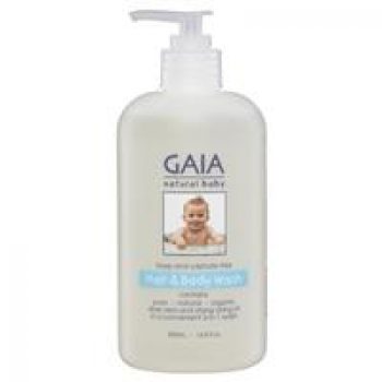 Gaia Natural Baby Hair & Body Wash 500ml