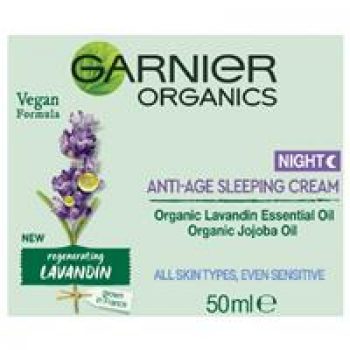 Garnier Organics Regenerating Lavandin Anti-Age Night Cream 50ml