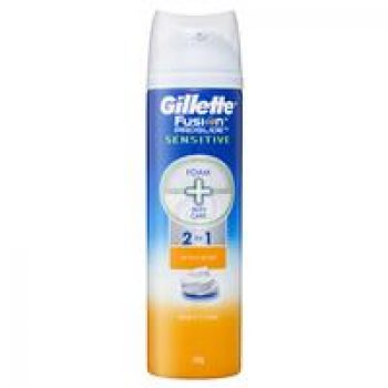 Gillette Fusion Proglide Sensitive Shaving Foam Active Sport 245g