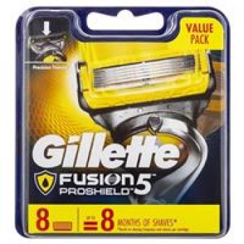 Gillette Fusion ProShield Cartridges 8 Pack