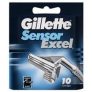 Gillette Sensor Excel Refill Shaving Cartridge Pack 10