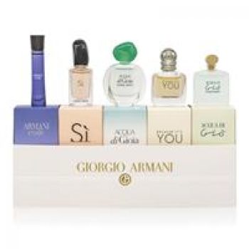 Giorgio Armani Womens 5 Piece Mini Set - Black Box Product Reviews
