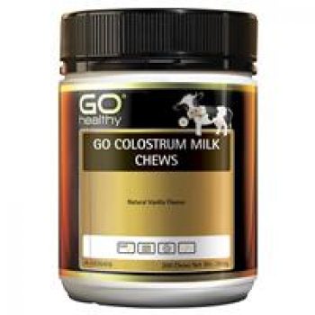 Go Healthy Colostrum 400mg 200 Chewable Tablets Exclusive Size